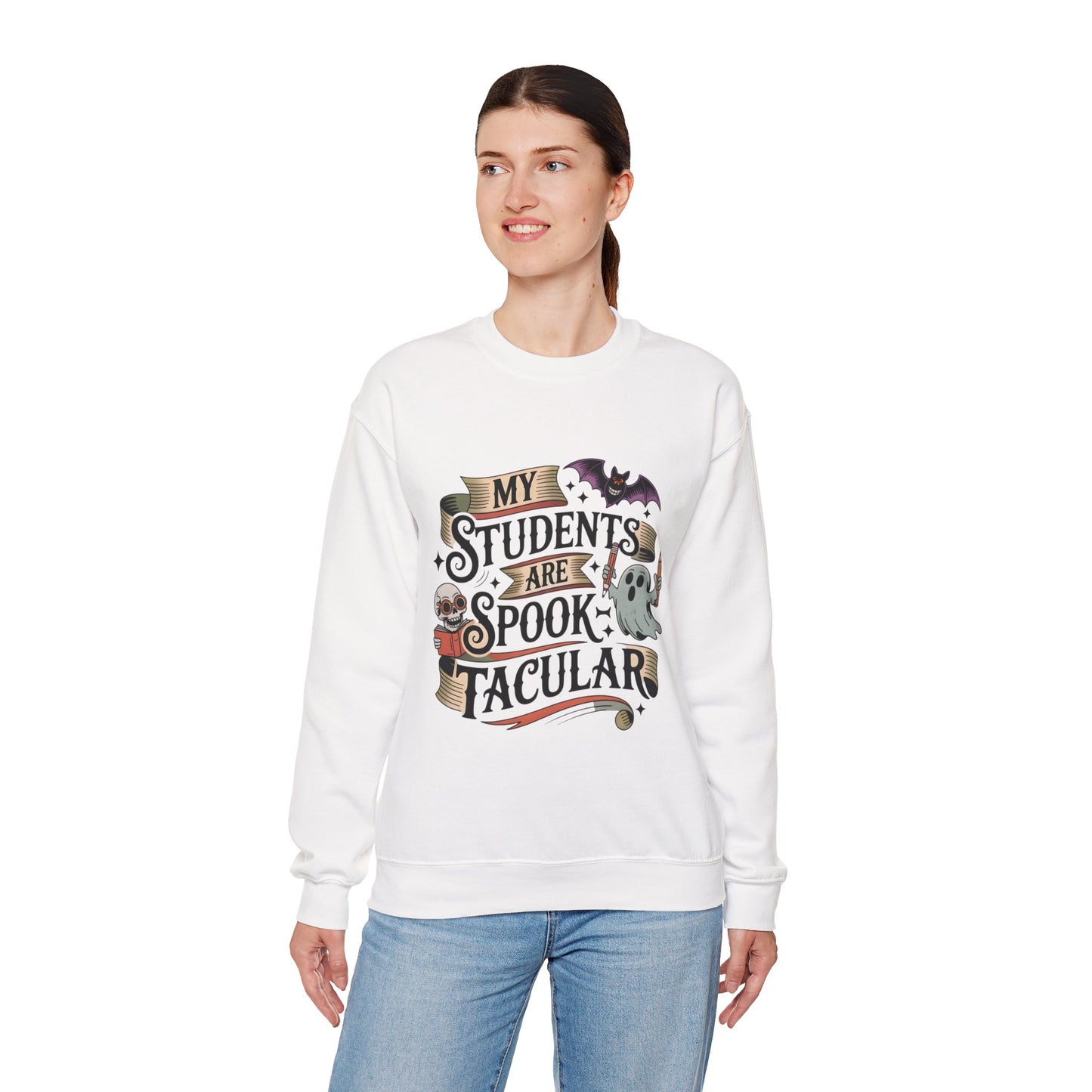 My Students Are Spooktacular Sweatshirt – Halloween Teacher Shirt