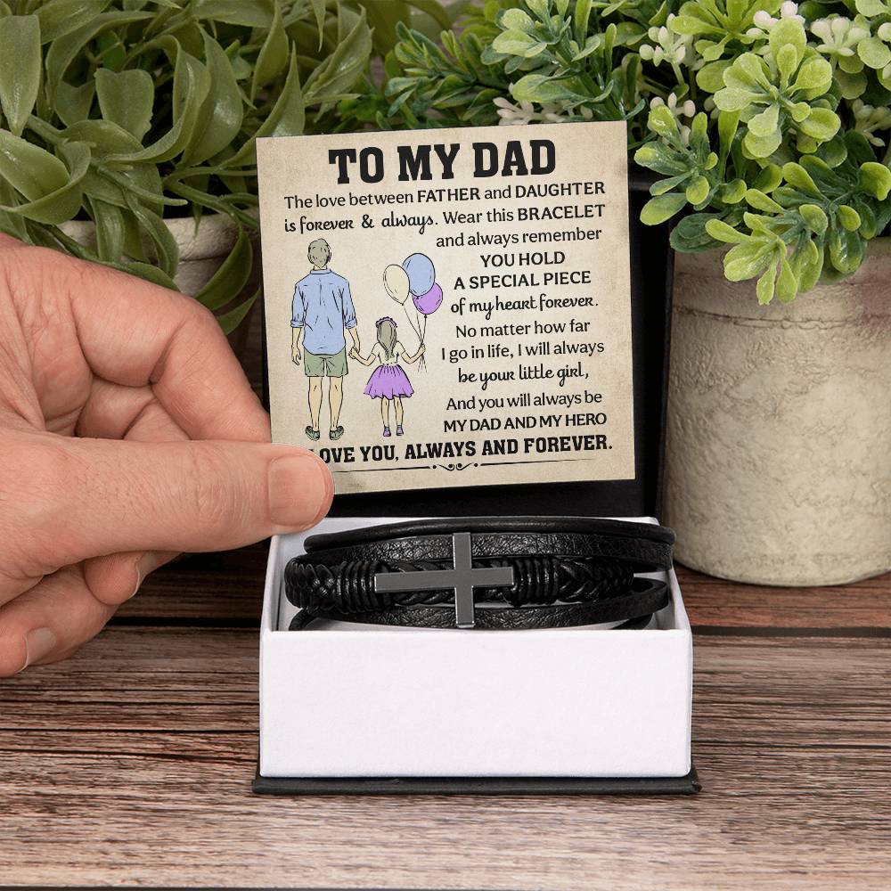 Love You Forever Bracelet – Father’s Day Gift with Sentimental Card