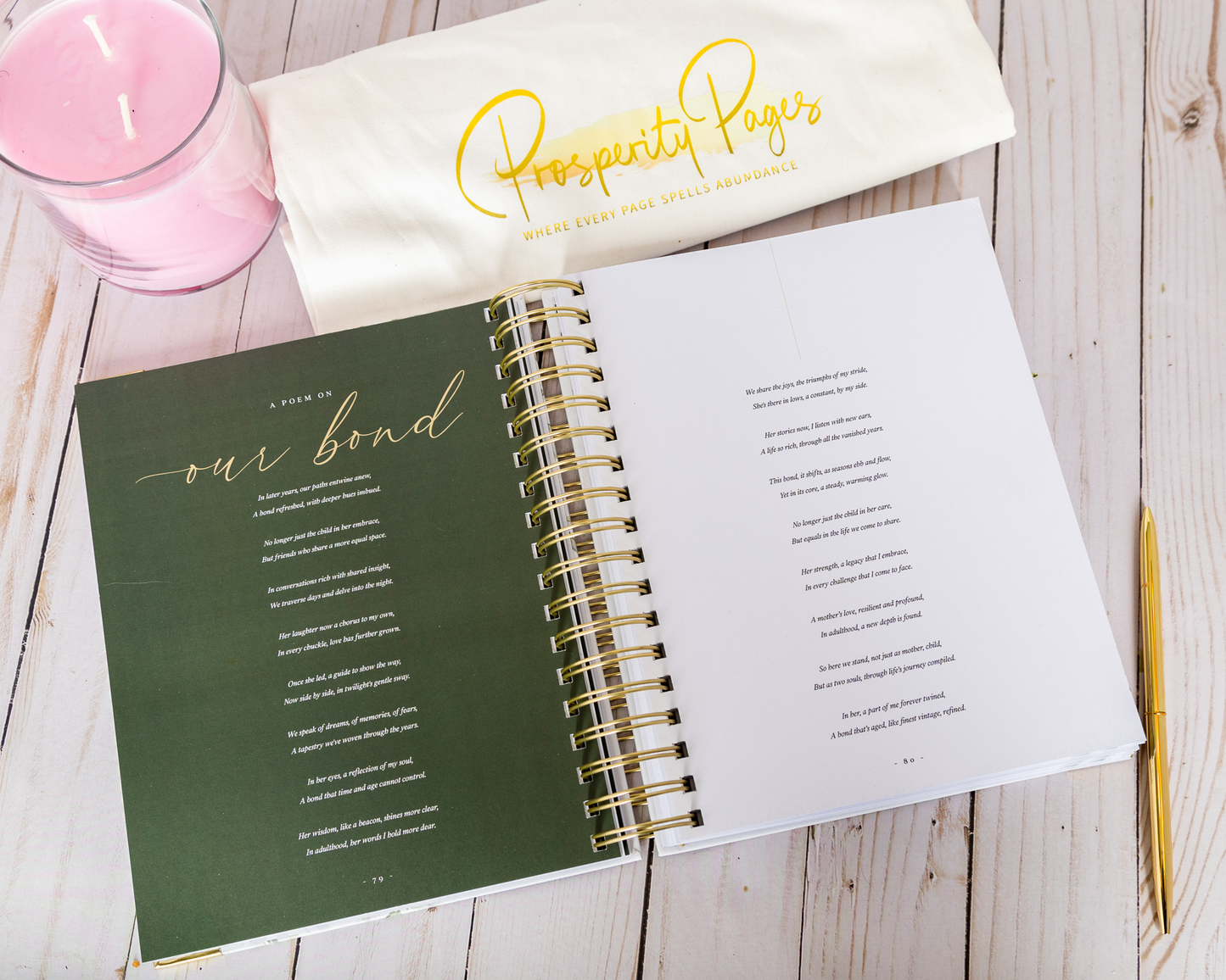 Healing pages of the Grief Journal for Daughters – Whispers of Her Heart Memory Book, perfect for sharing memories.
