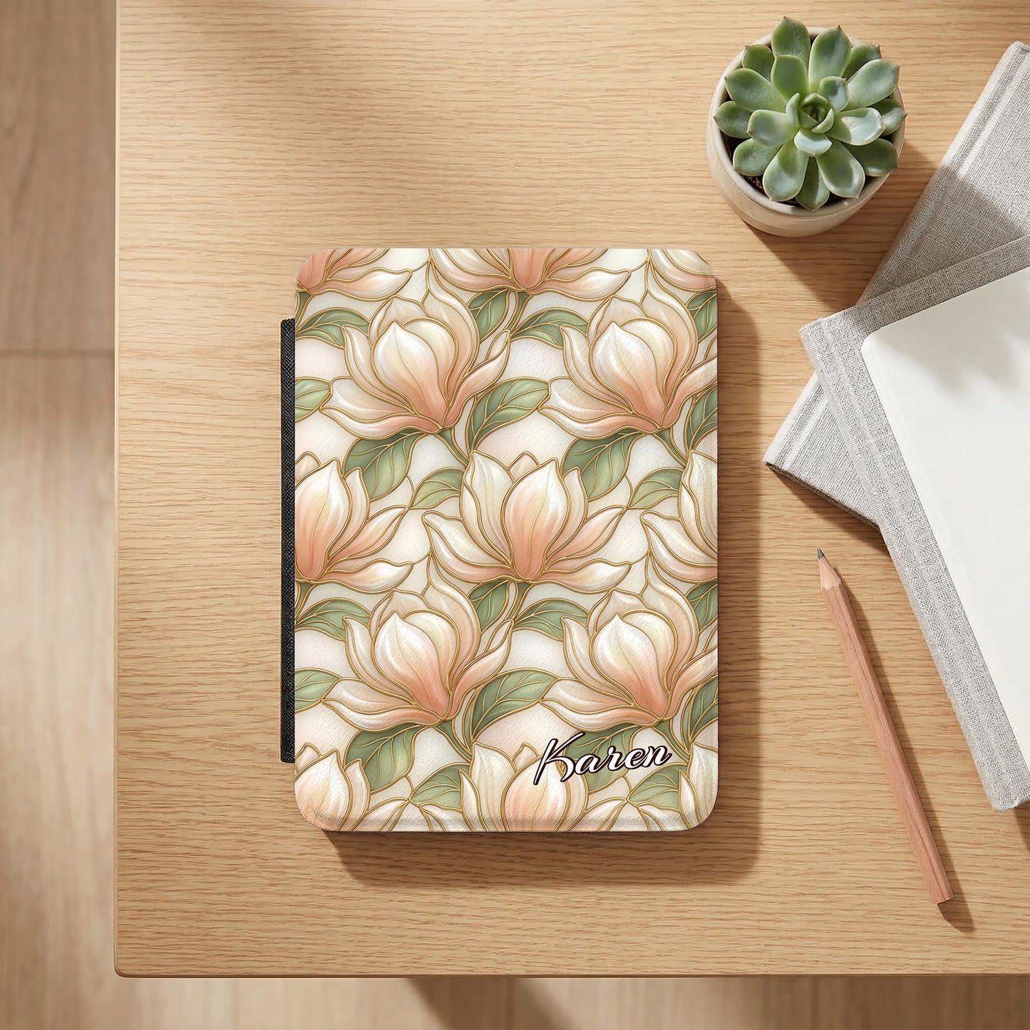 Personalized Kindle Case – Custom Name Kindle Cover for Book Lovers | Protective E-Reader Case | Gift for Readers, Moms, and Book Lovers