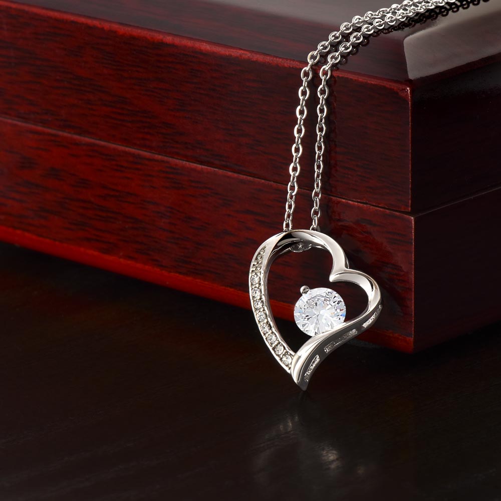 Forever Love Necklace for Future Wife – Heartfelt Keepsake with Elegant Gift Box