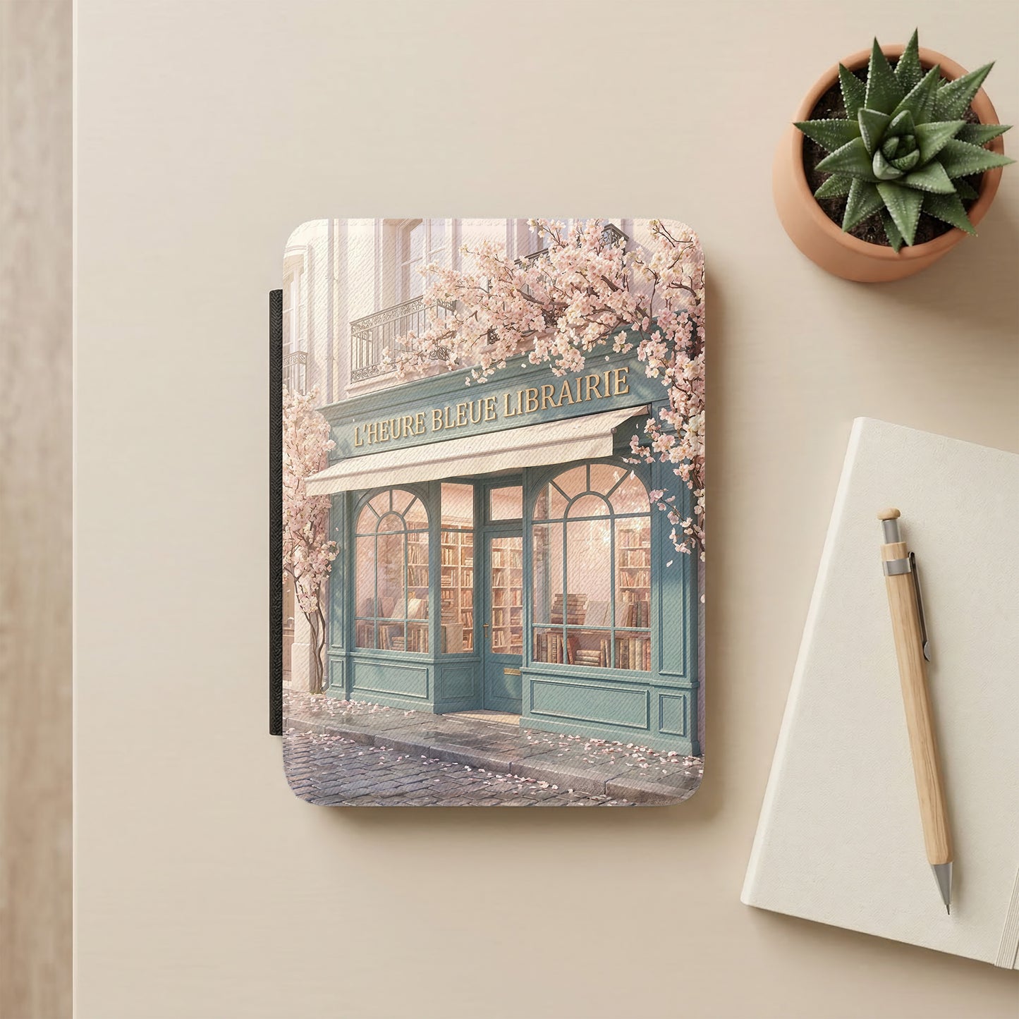 Book Lover Personalized Kindle Case – Custom Kindle Cover with Name | Protective E-Reader Case | Gift for Readers