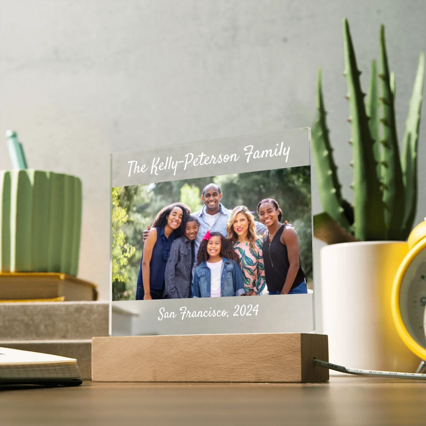 Acrylic Square LED 3