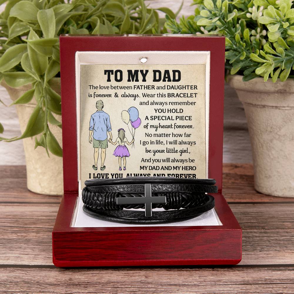 Love You Forever Bracelet – Father’s Day Gift with Sentimental Card