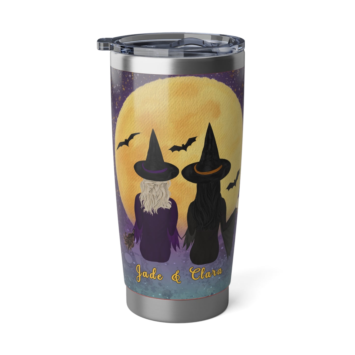 Custom "We Are the Weirdos Mister" Witch Tumbler – Personalized Halloween Gift