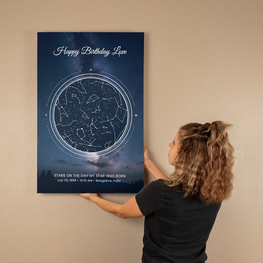 Custom Star Map Canvas !