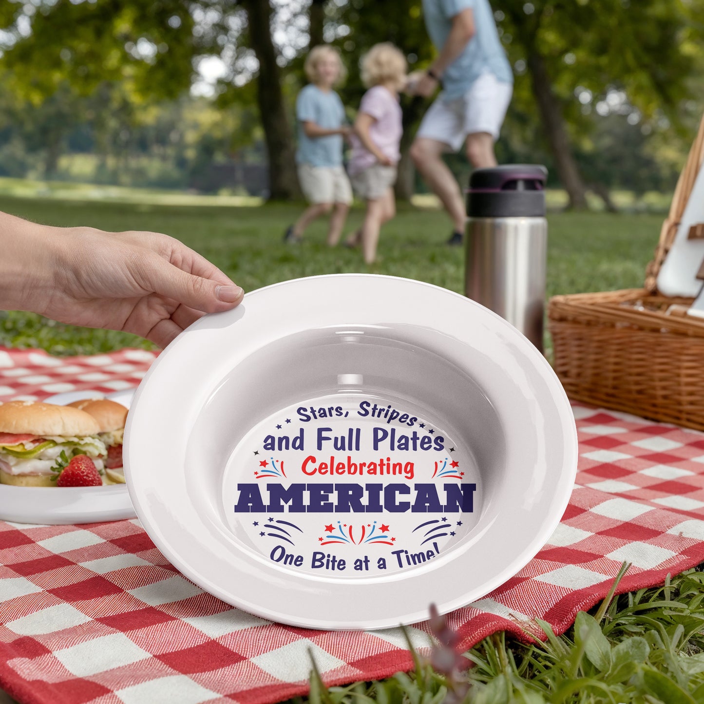 Stars, Stripes & Full Plates – Patriotic Tableware 4th of July Collection