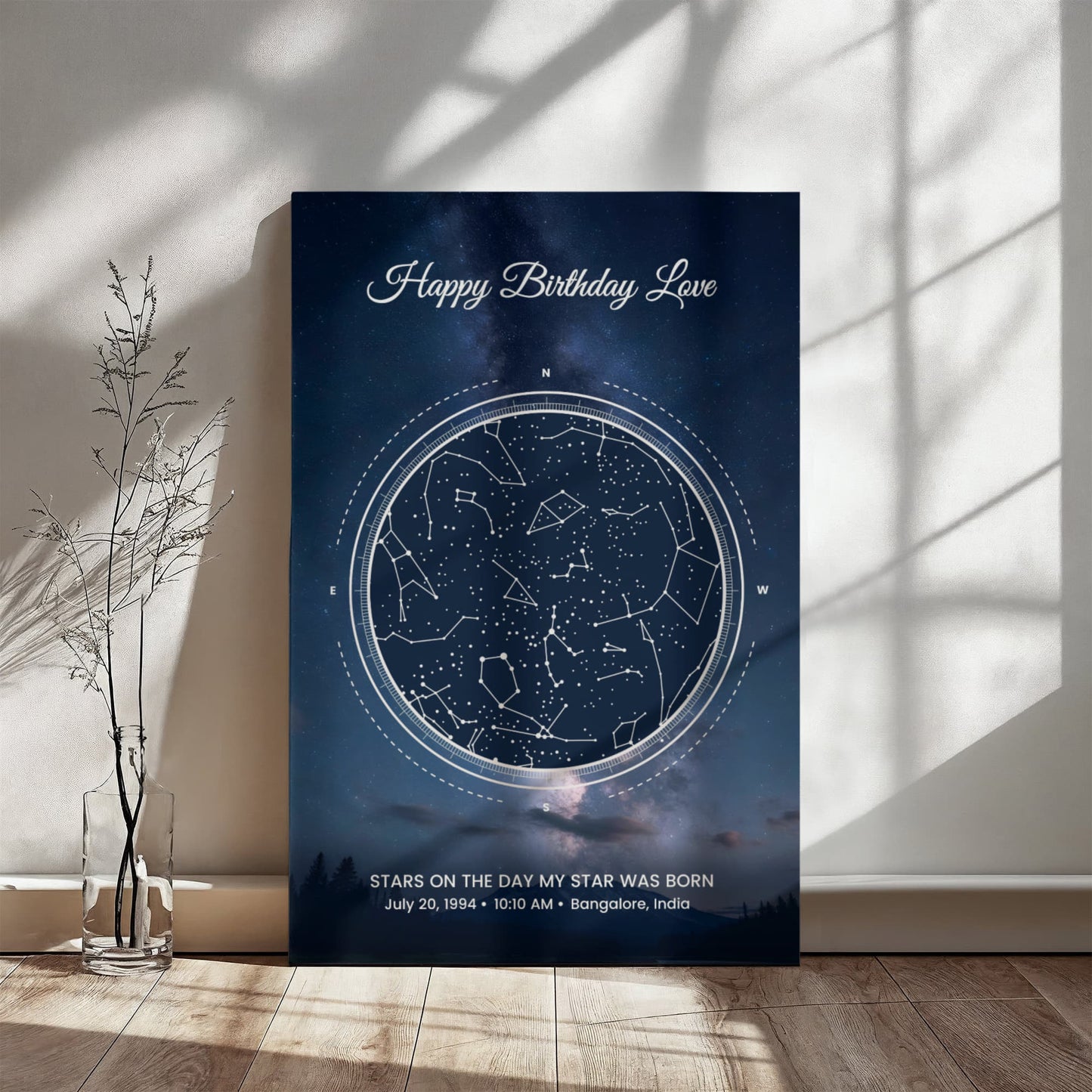 Custom Star Map Canvas !