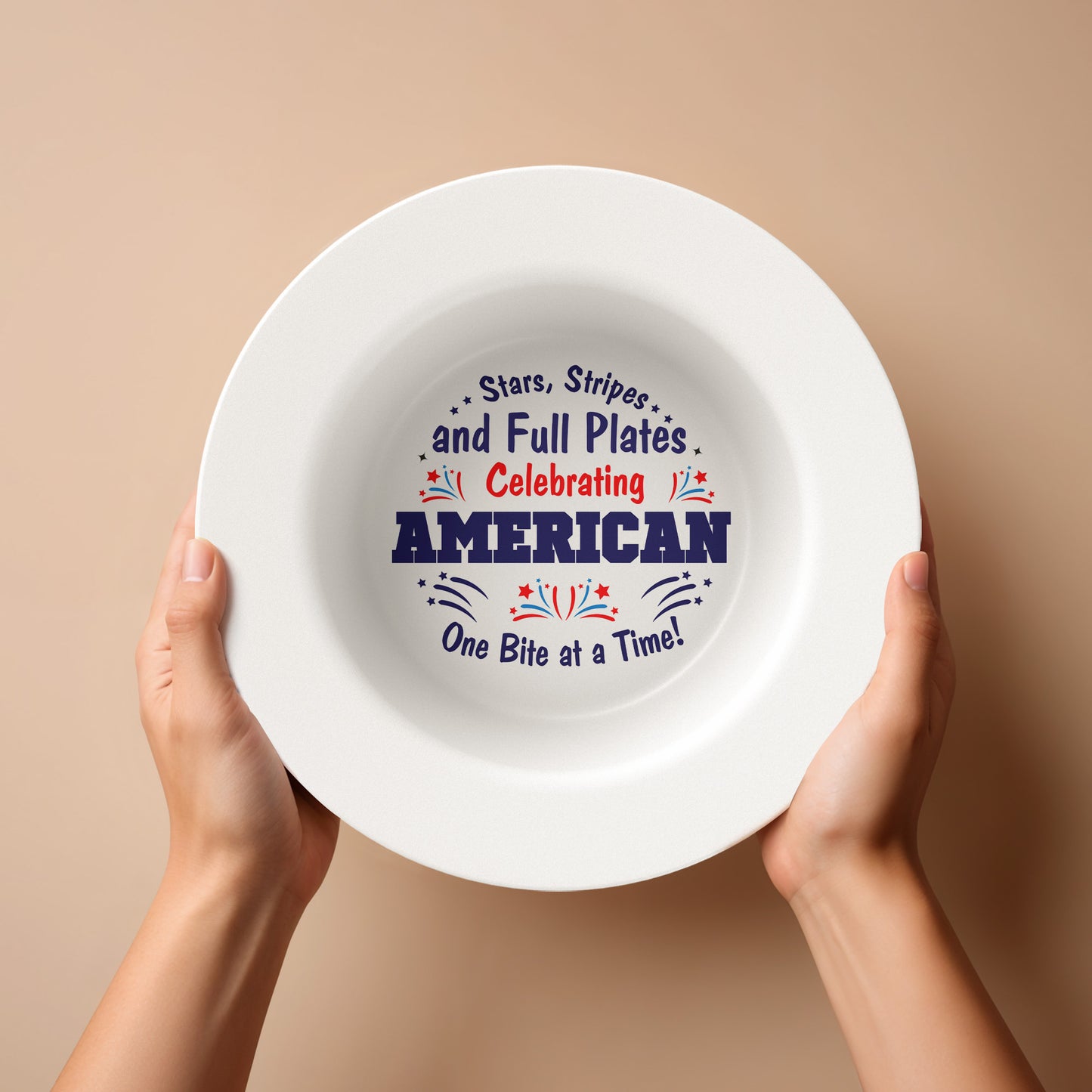 Stars, Stripes & Full Plates – Patriotic Tableware 4th of July Collection