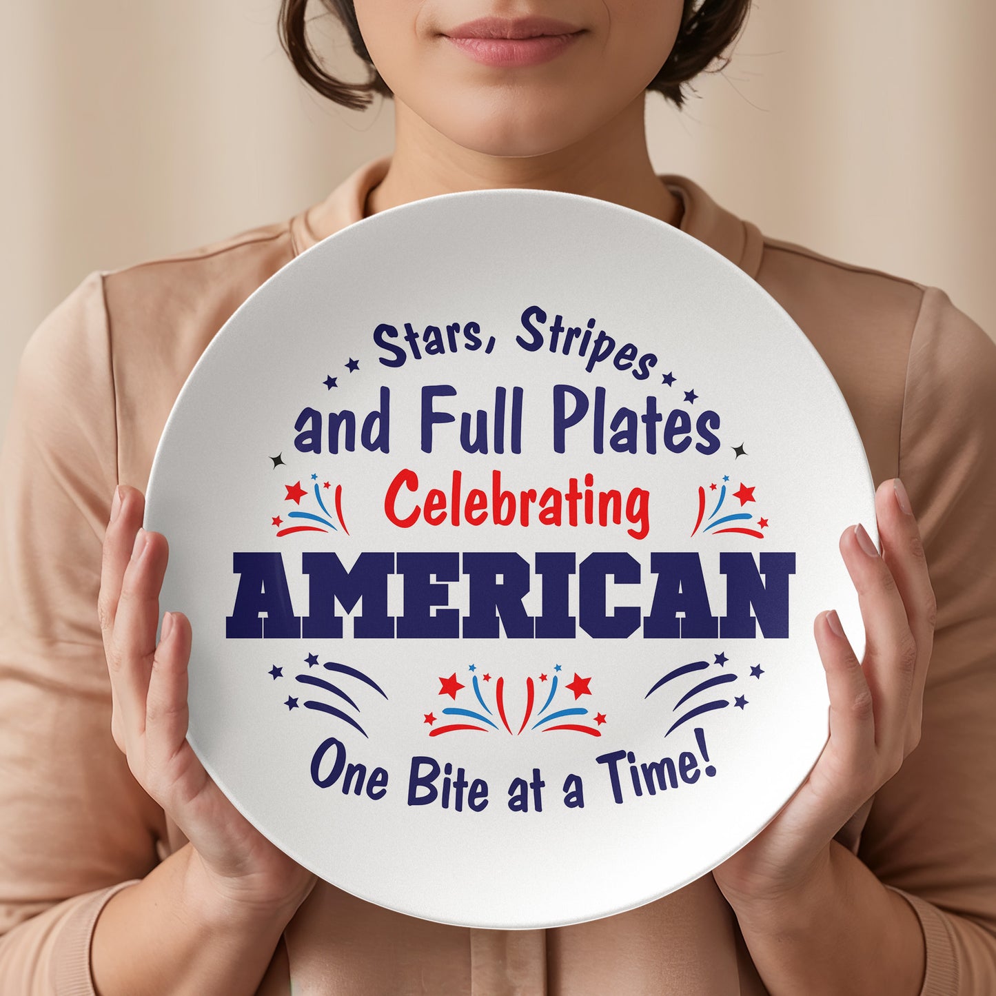 Stars, Stripes & Full Plates – Patriotic Tableware 4th of July Collection