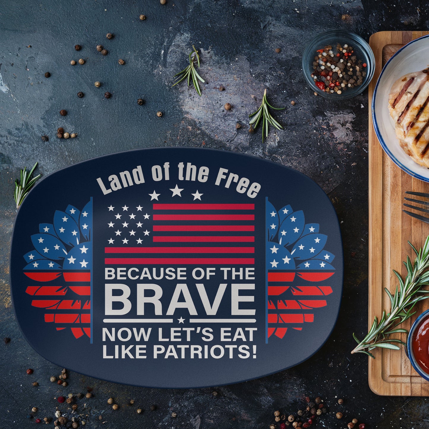 Stars & Stripes 4th of July Celebration Dinner Collection