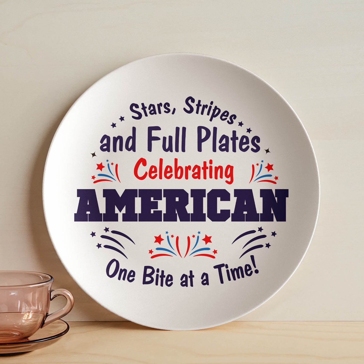 Stars, Stripes & Full Plates – Patriotic Tableware 4th of July Collection