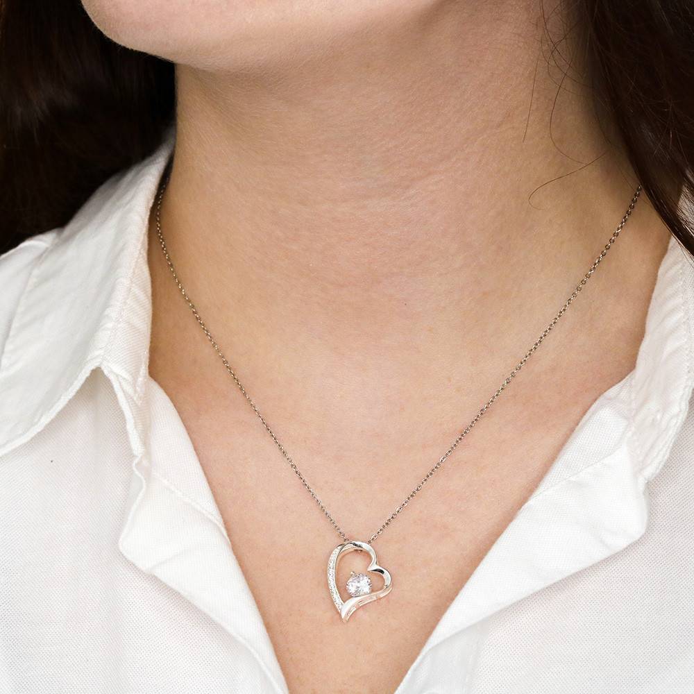 Forever Love Necklace – Custom Calendar Gift for the Day You Met Your Wife or Girlfriend