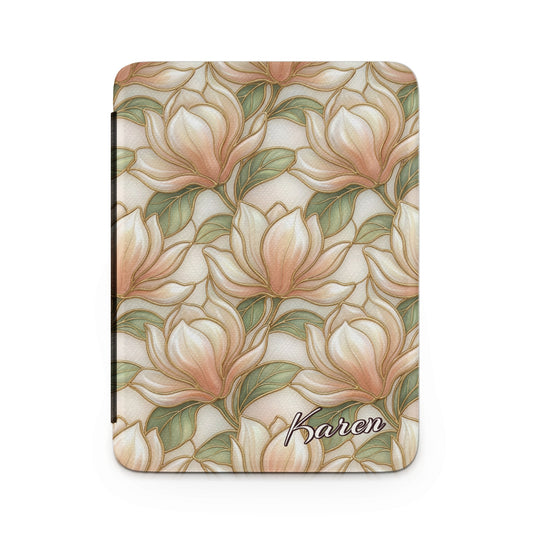 Personalized Karen Magnolia Floral Pattern Notebook product type