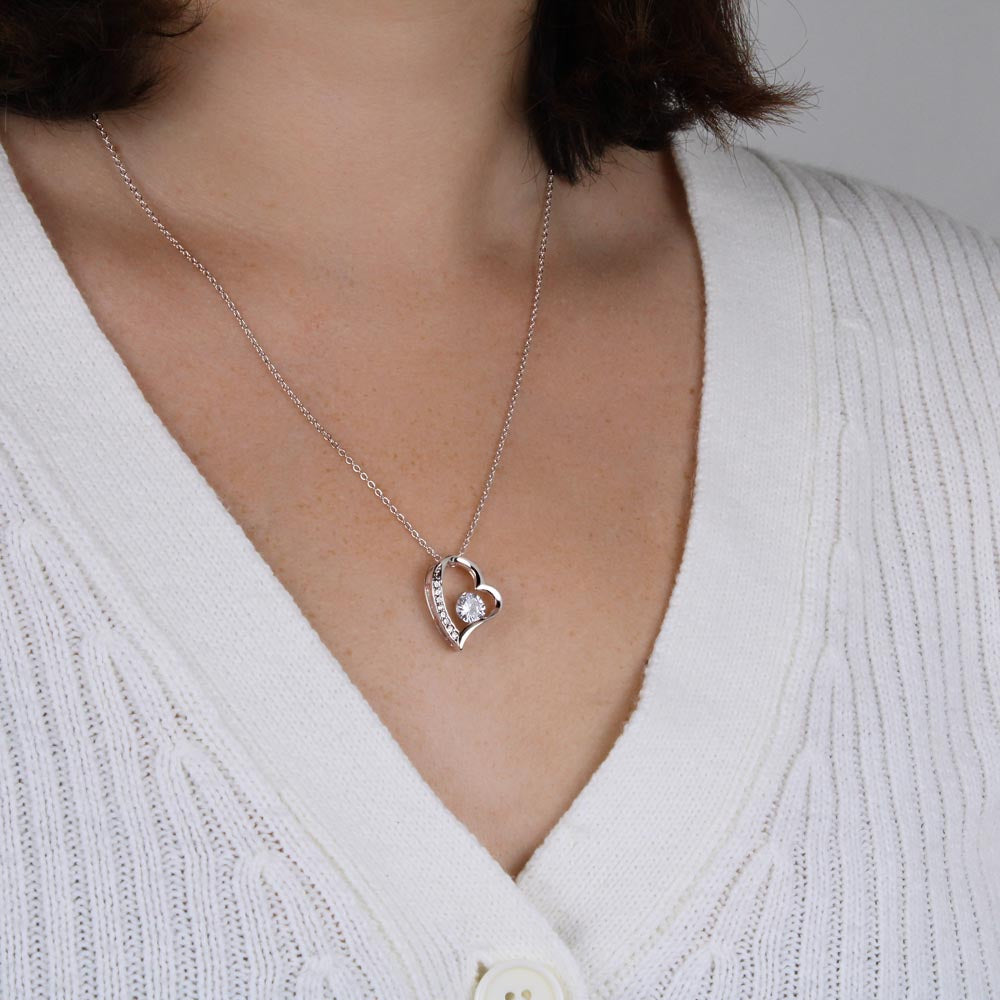 Forever Love Necklace for Future Wife – Heartfelt Keepsake with Elegant Gift Box