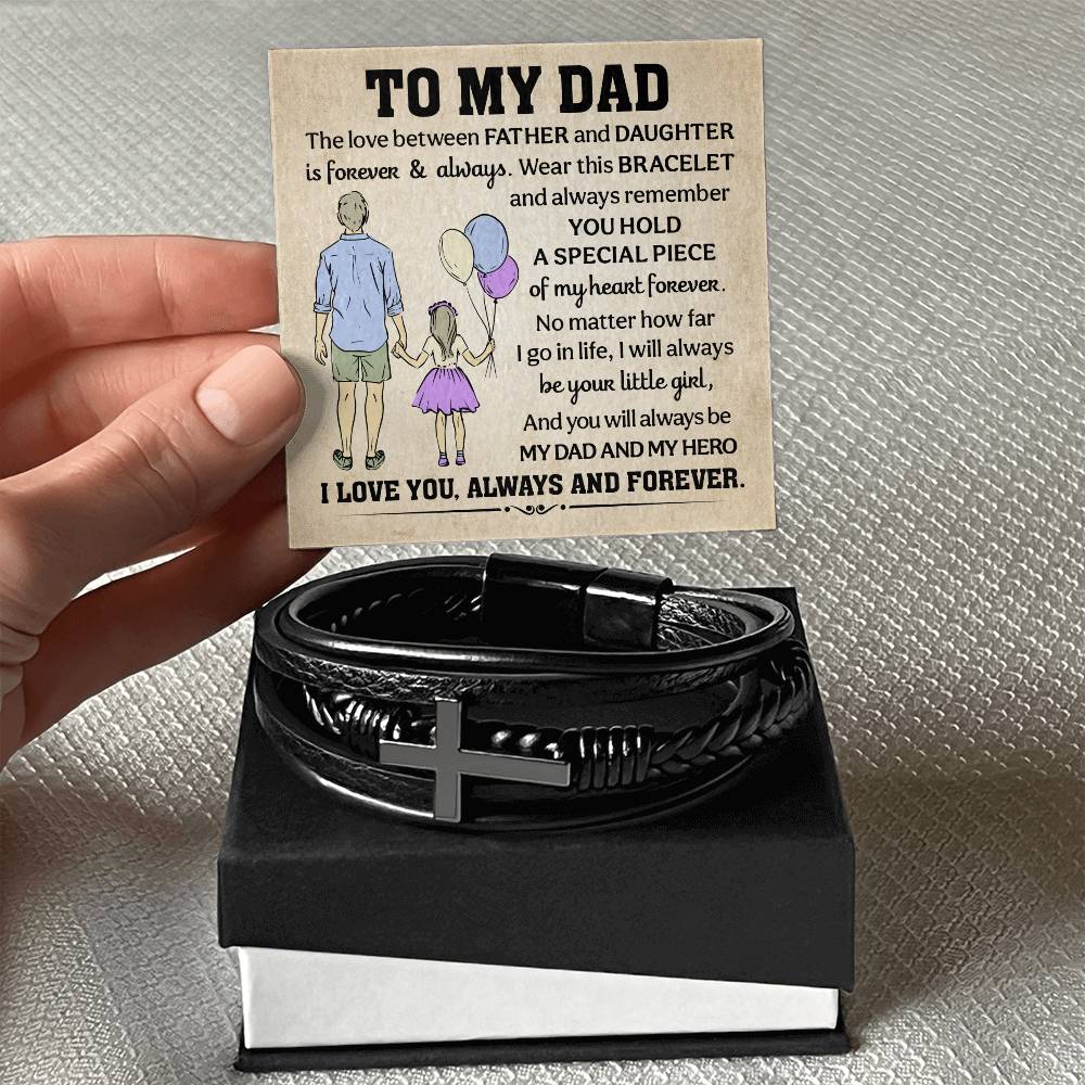 Love You Forever Bracelet – Father’s Day Gift with Sentimental Card