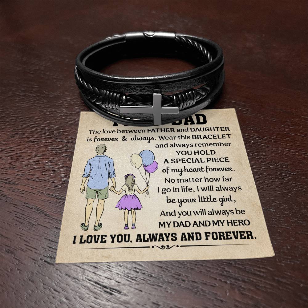 Love You Forever Bracelet – Father’s Day Gift with Sentimental Card