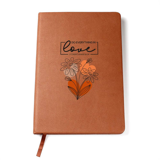 Floral Scripture Love Journal for Inspiration and Reflection