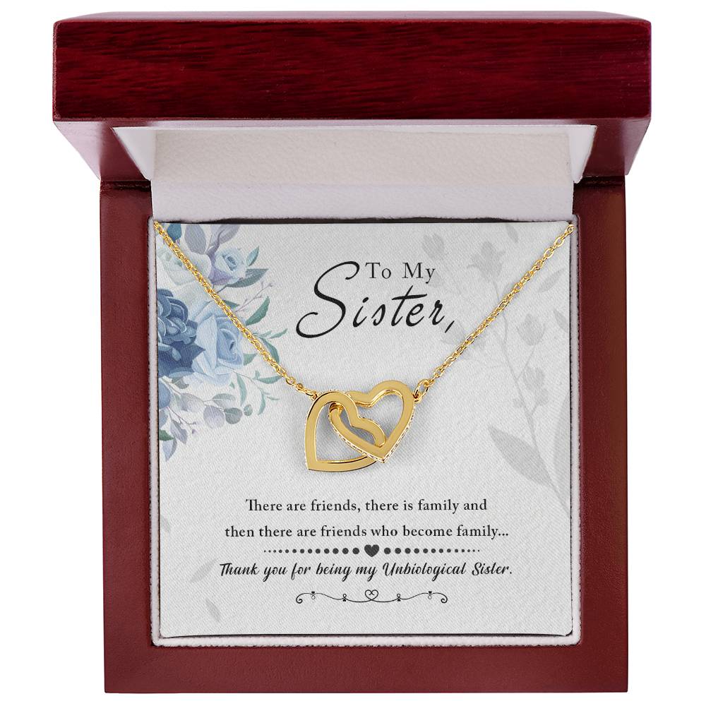 To My Sister Necklace, Thank You For Everything Gift