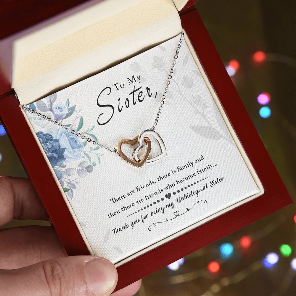 To My Sister Necklace, Thank You For Everything Gift