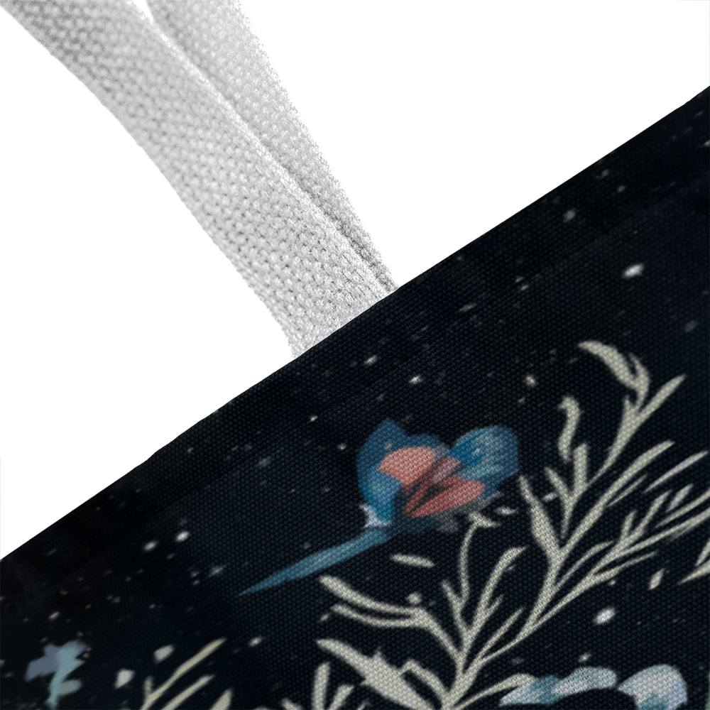 The Influence of a Good Teacher – Floral Tote Bag