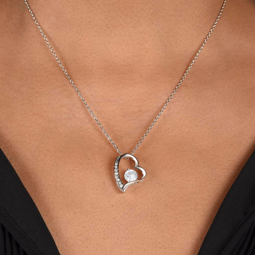Forever Love Necklace for Daughter – Graduation Gift with Luxury Box