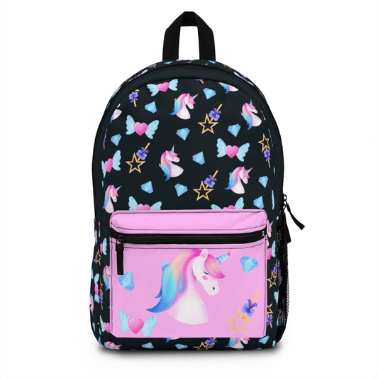 Magical Unicorn Backpack for Girls – Cute & Colorful School Bag with Rainbow Design