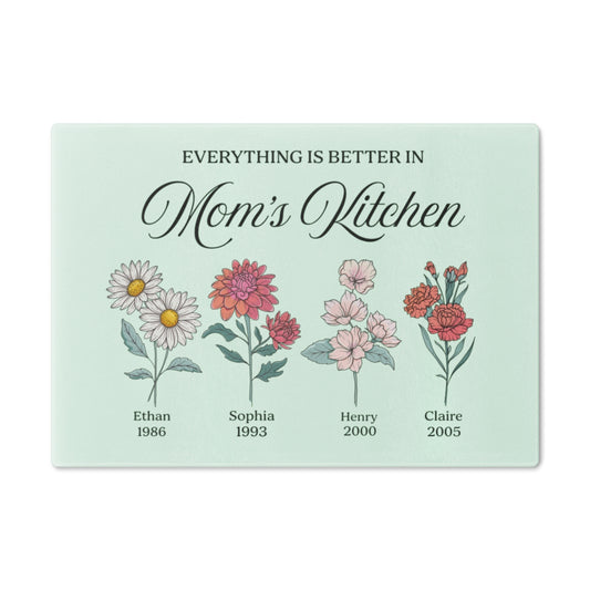 Personalized Family Kitchen Keepsake