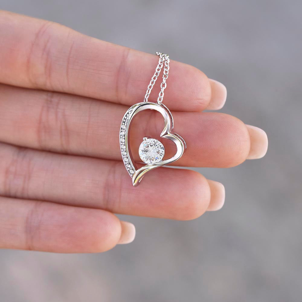 Forever Love Necklace for Future Wife – Heartfelt Keepsake with Elegant Gift Box