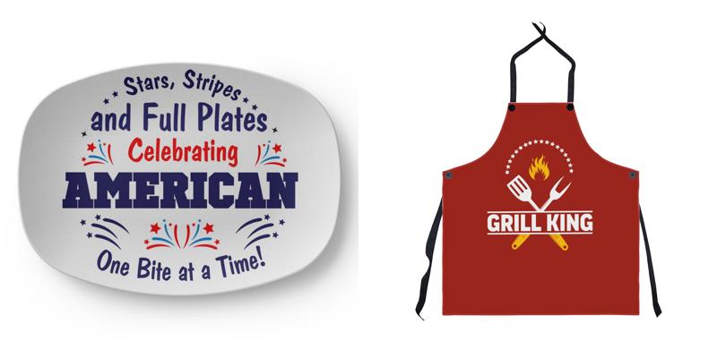 Stars, Stripes & Full Plates – Patriotic Tableware 4th of July Collection