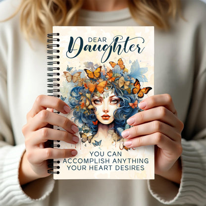 Dear Daughter – Inspirational Spiral Notebook