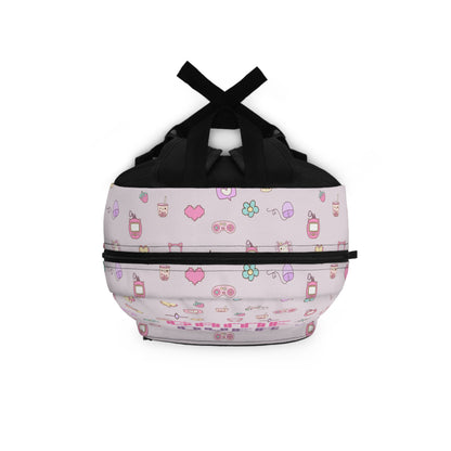Kawaii Gamer Girl Backpack for Girls