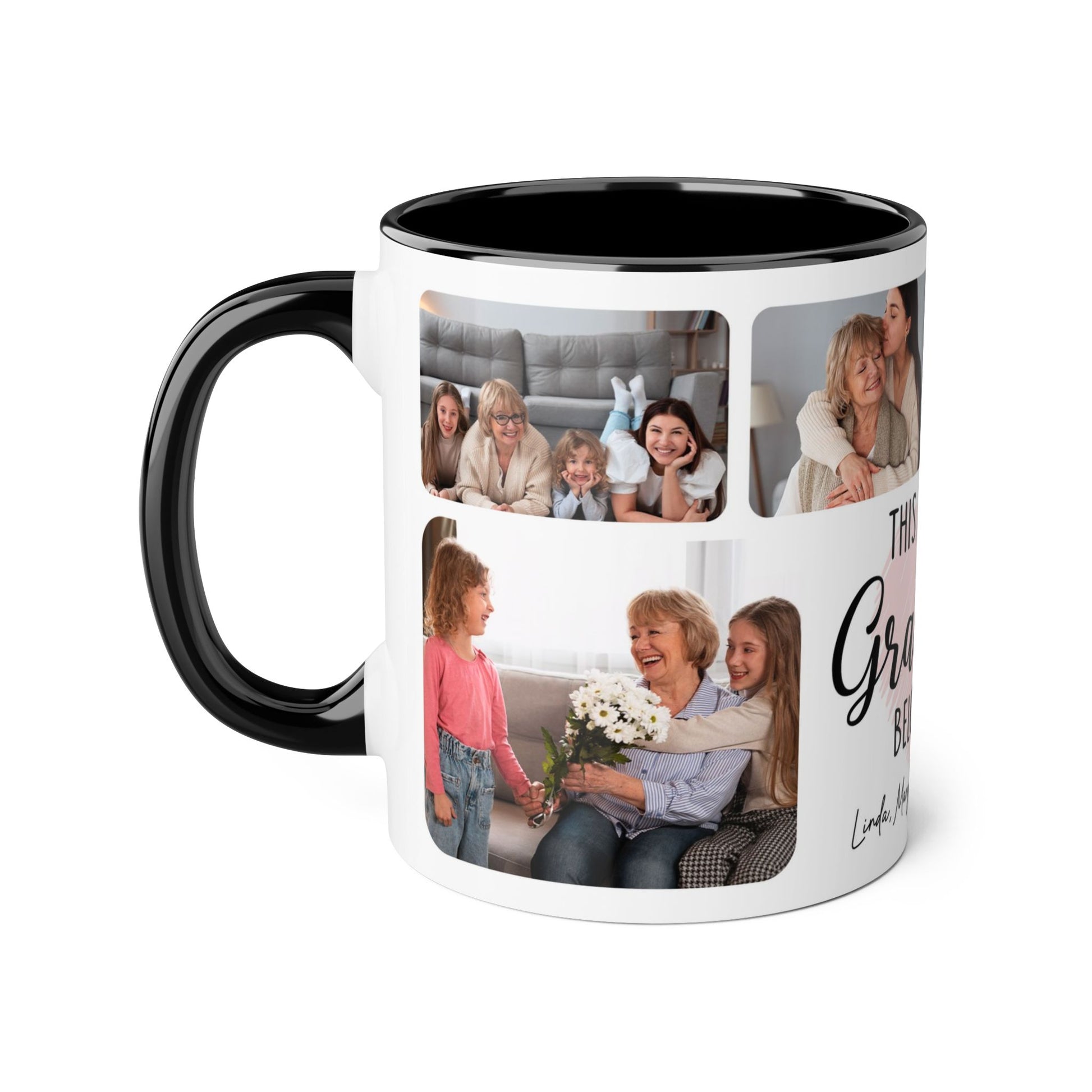 Personalized Grandma Photo Mug