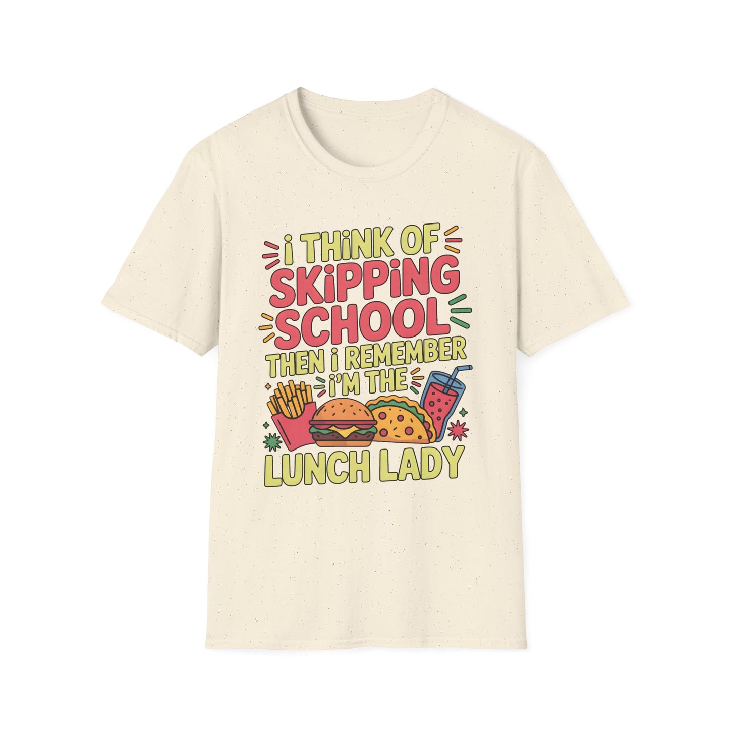Funny Lunch Lady Shirt for Women, Skipping School But I’m the Lunch Lady T-Shirt
