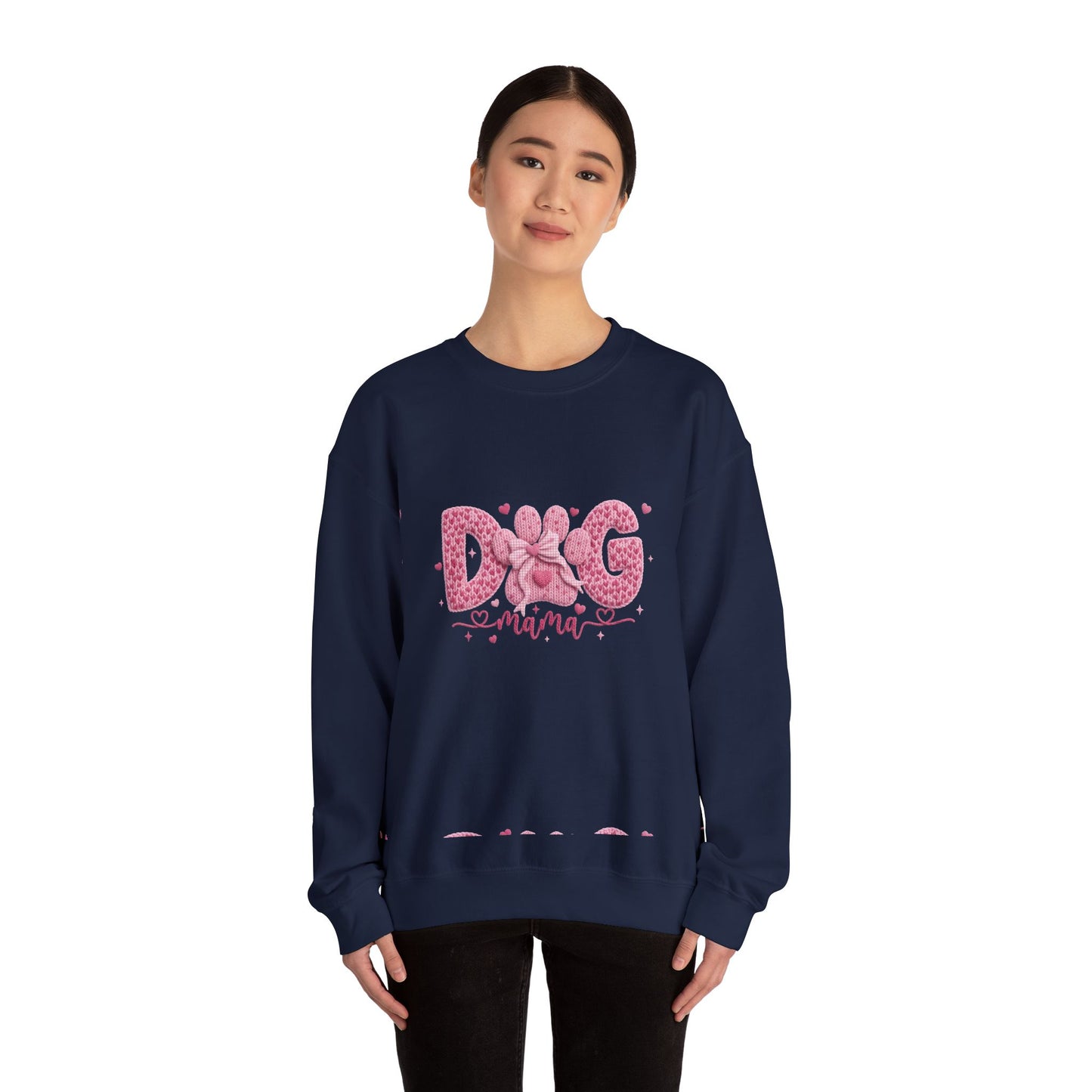 Coquette Dog Mama Sweatshirt — Cute Feminine Dog Mom Pullover