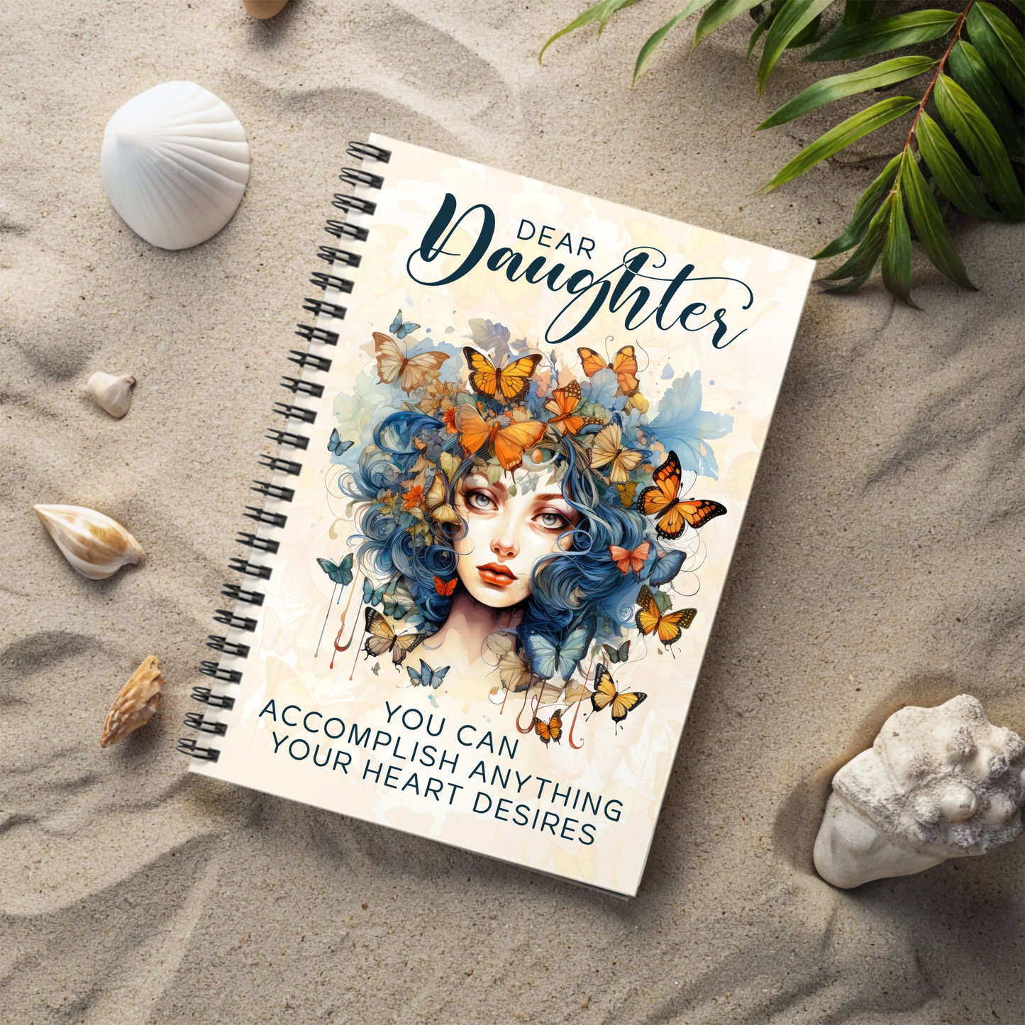 Dear Daughter – Inspirational Spiral Notebook
