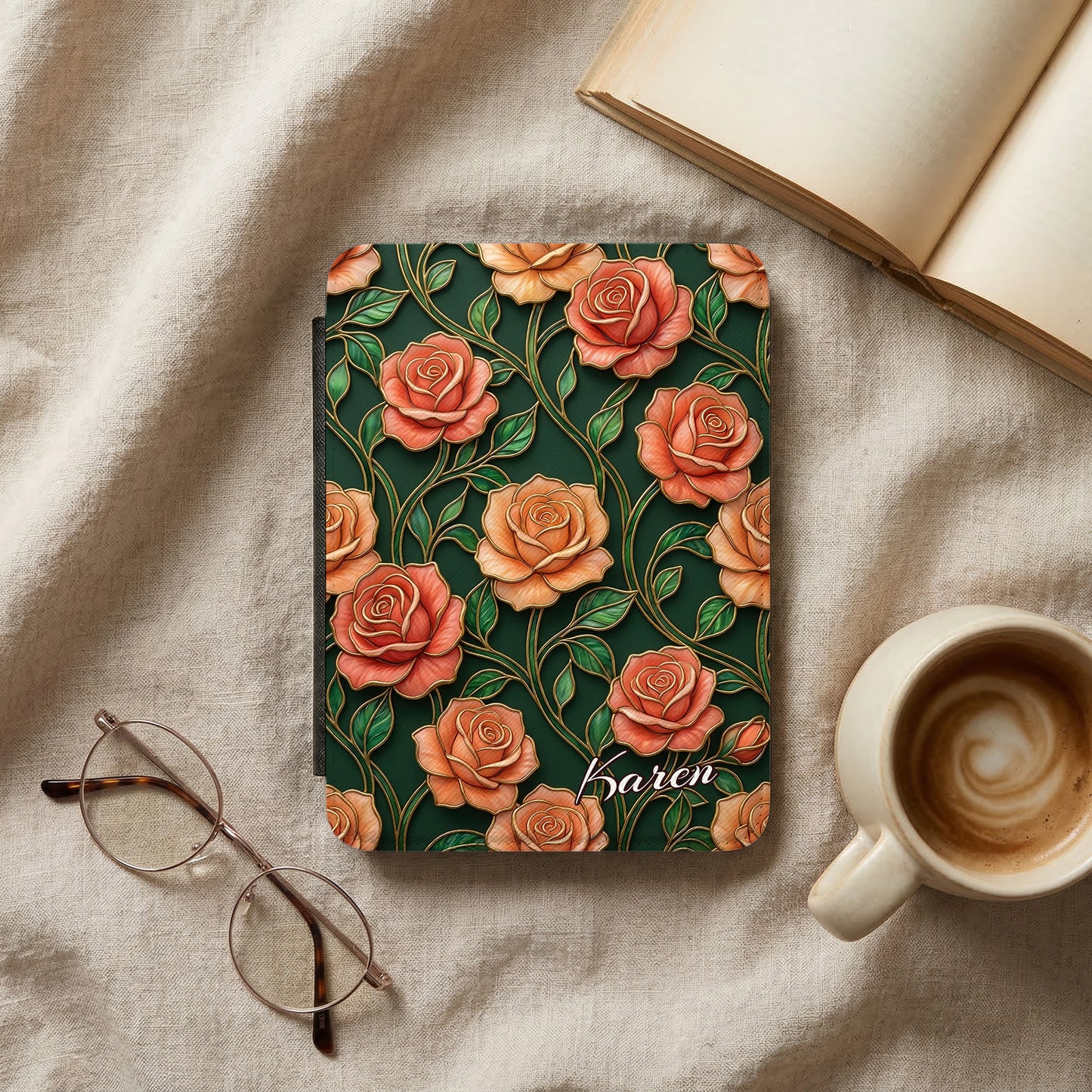 Custom Kindle Case for Readers – Personalized Kindle Cover with Name | Protective Kindle Accessory | Gift for Book Lovers