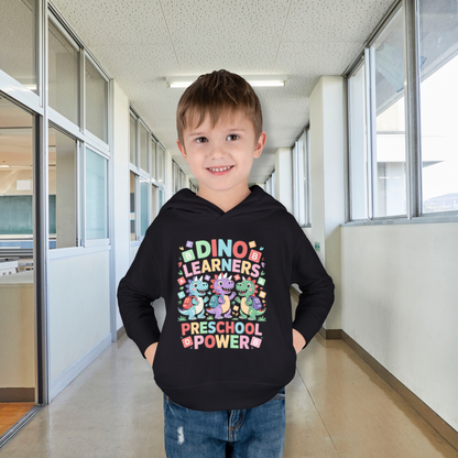 Dino Learners Preschool Hoodie – Cute Dinosaur Kids Pullover