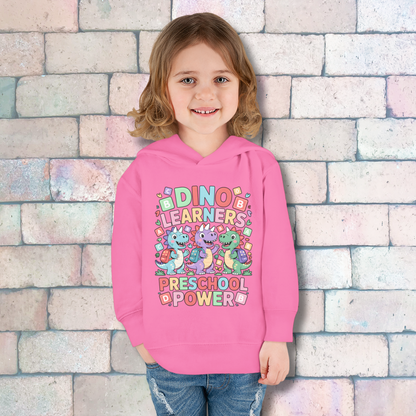Dino Learners Preschool Hoodie – Cute Dinosaur Kids Pullover