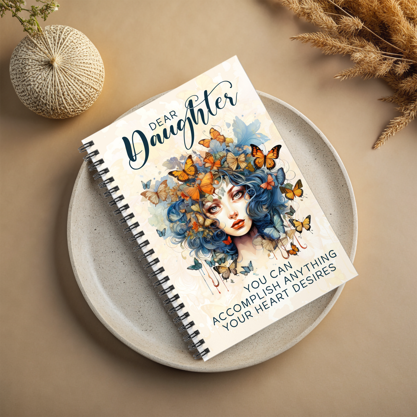 Dear Daughter – Inspirational Spiral Notebook