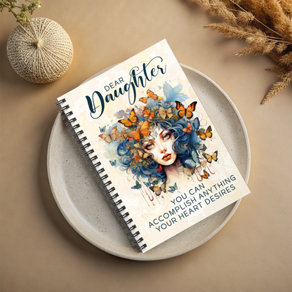 Dear Daughter – Inspirational Spiral Notebook