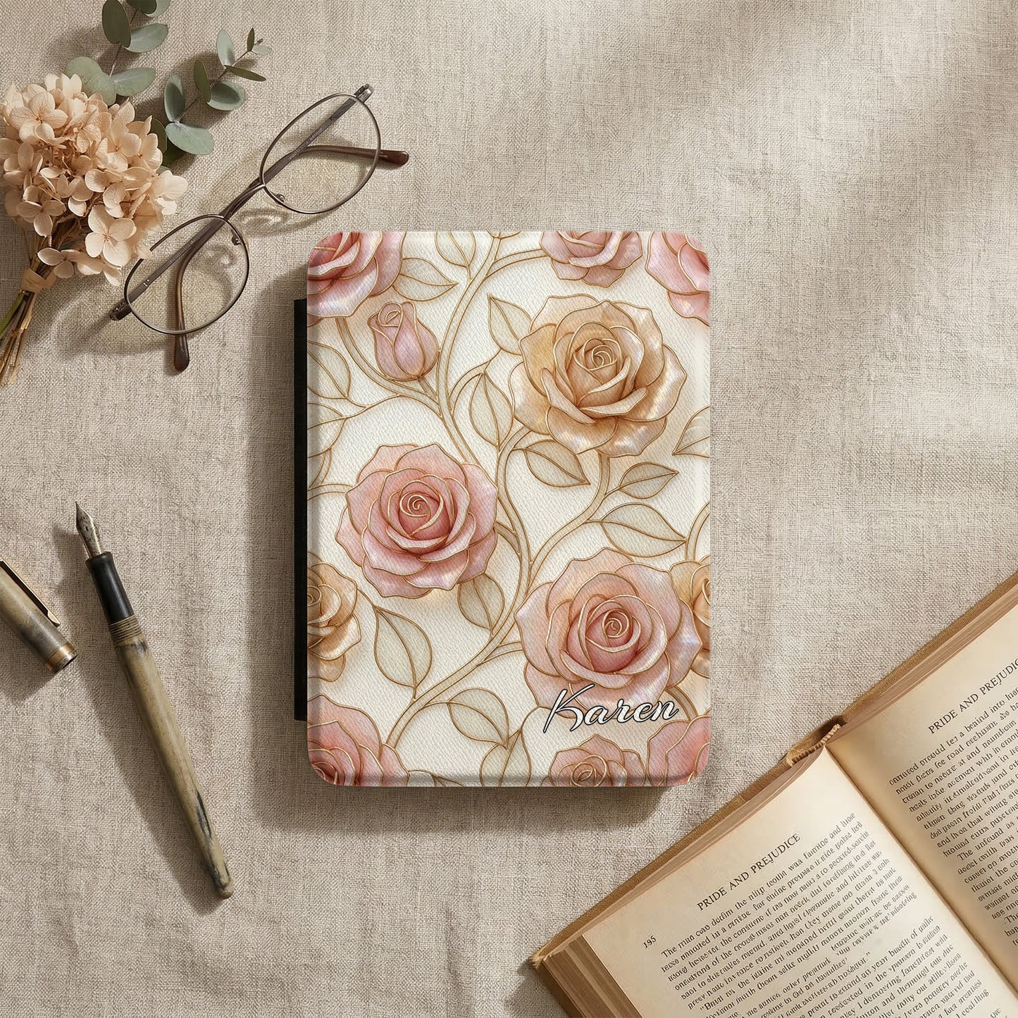 Custom Kindle Case for Readers – Personalized Kindle Cover with Name | Protective Kindle Accessory | Gift for Book Lovers