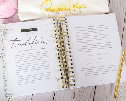 Healing pages from the Grief Journal for Daughters – Whispers of Her Heart Memory Book, fostering emotional reflection.