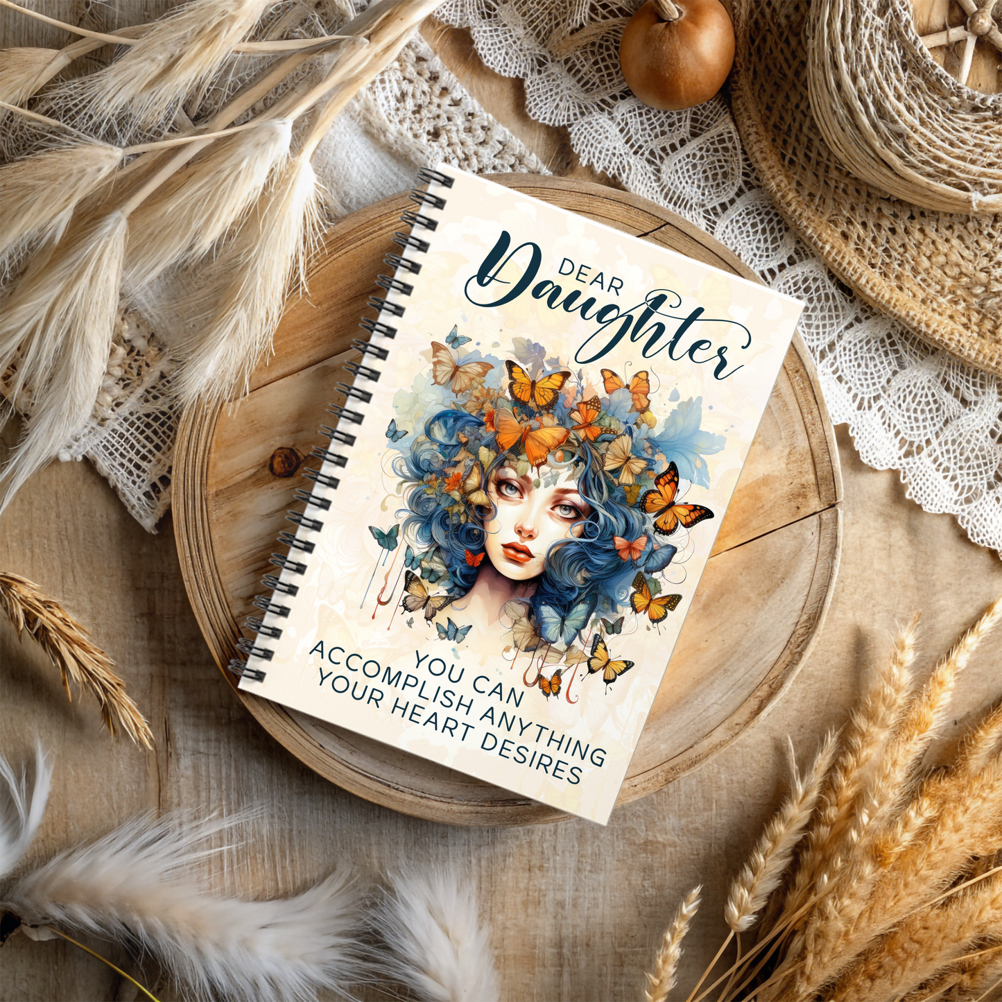 Dear Daughter – Inspirational Spiral Notebook