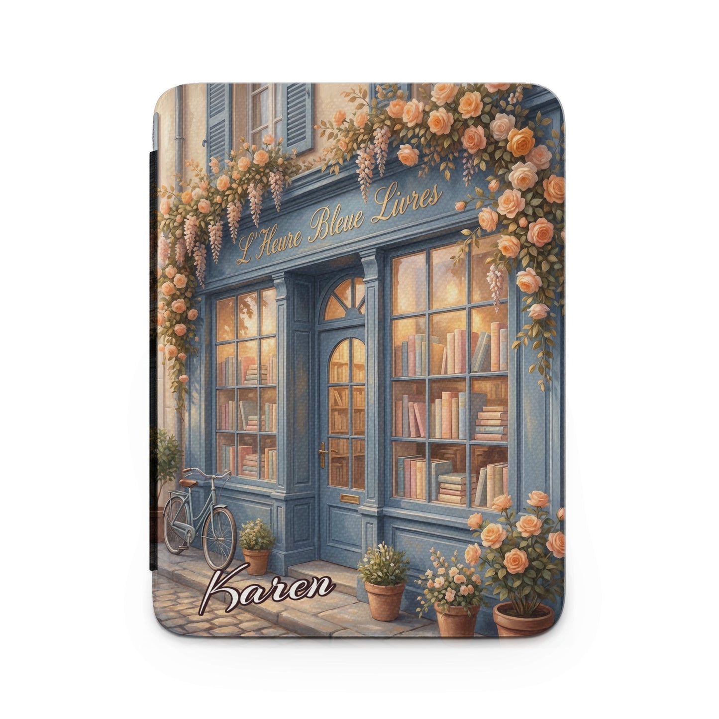 L'Heure Bleue Livres Personalized Karen Bookstore Roses product type