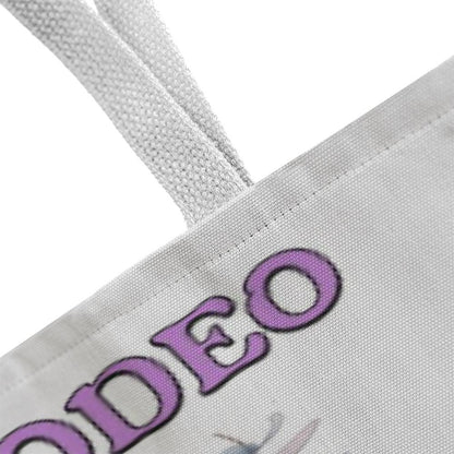 Personalized Her Last Rodeo Bachelorette Tote Bag – Custom Western Bridal Party Gift with Name & Date