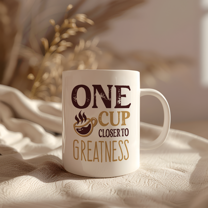 Inspirational Coffee Mug, Gift for Coffee Lovers Mug - Vibrant Styles