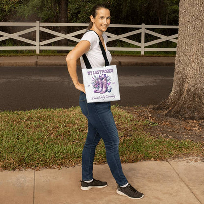 My Last Rodeo Tote Bag with Personalized  Name And date !