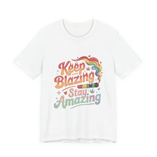 Cannabis Tee – Funny Stoner Shirt “Slightly Toasted, Fully Roasted”