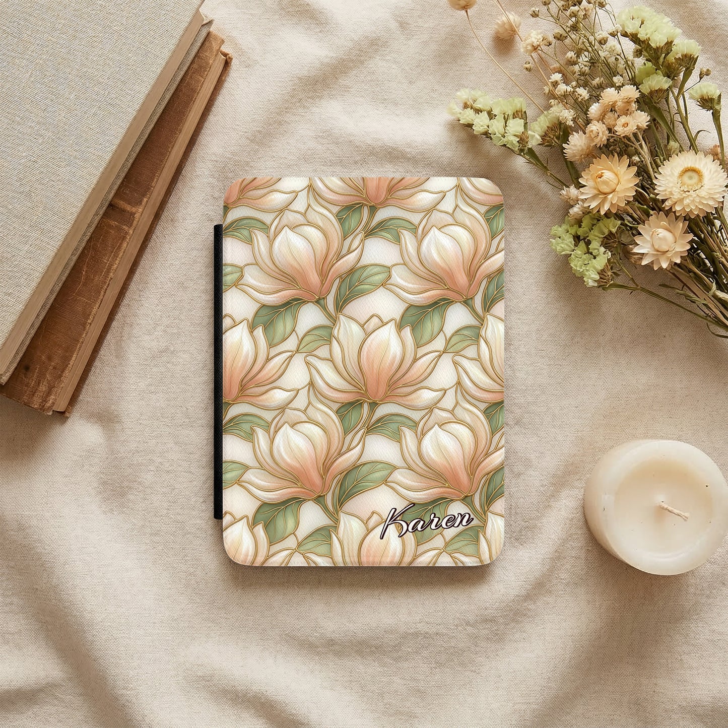 Personalized Kindle Case – Custom Name Kindle Cover for Book Lovers | Protective E-Reader Case | Gift for Readers, Moms, and Book Lovers